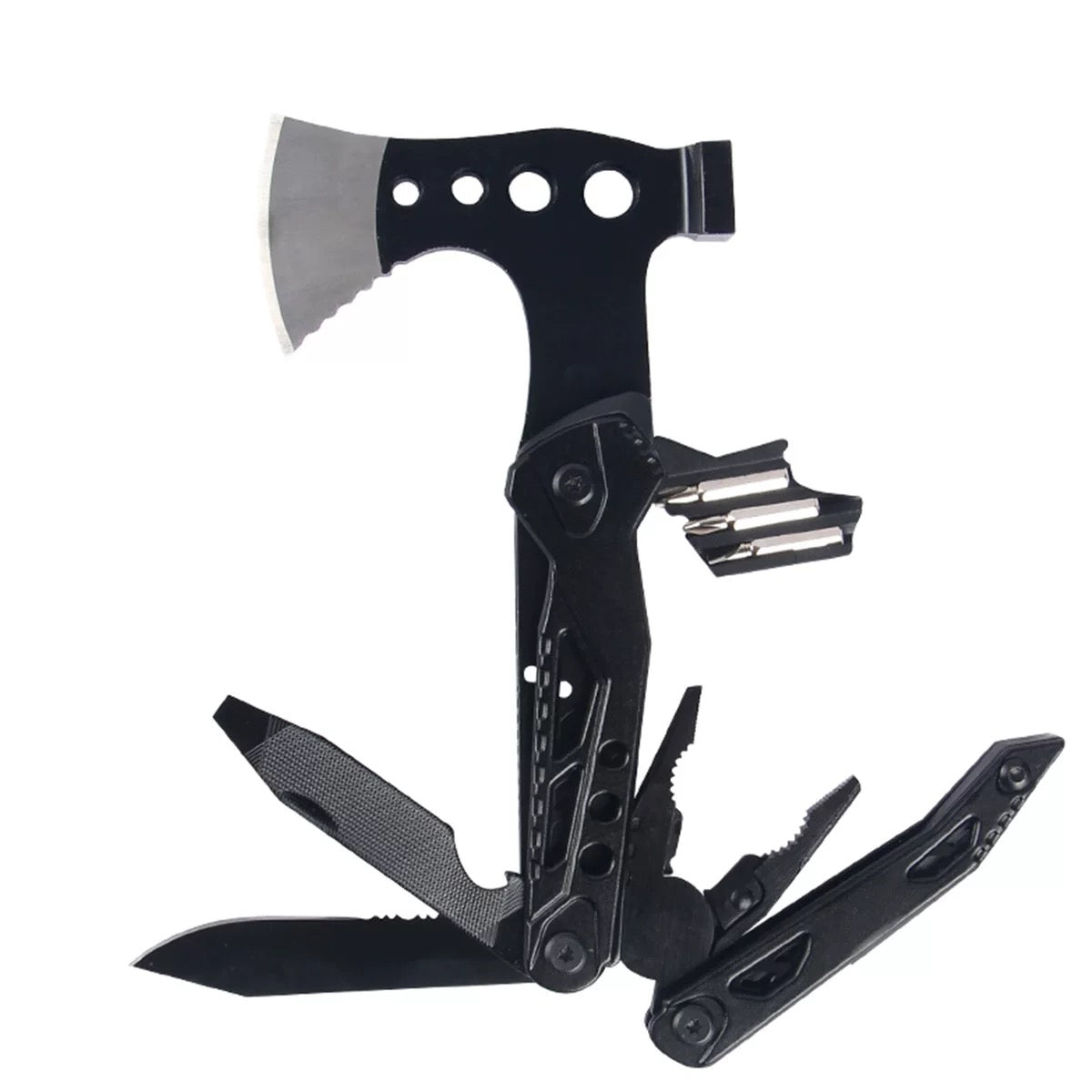 15-in-1 Multi-functional Tactical Axe EDC Tool