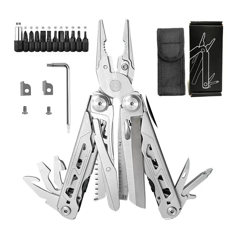 17-in-1 Outdoor Multi-Folding Pliers Tool
