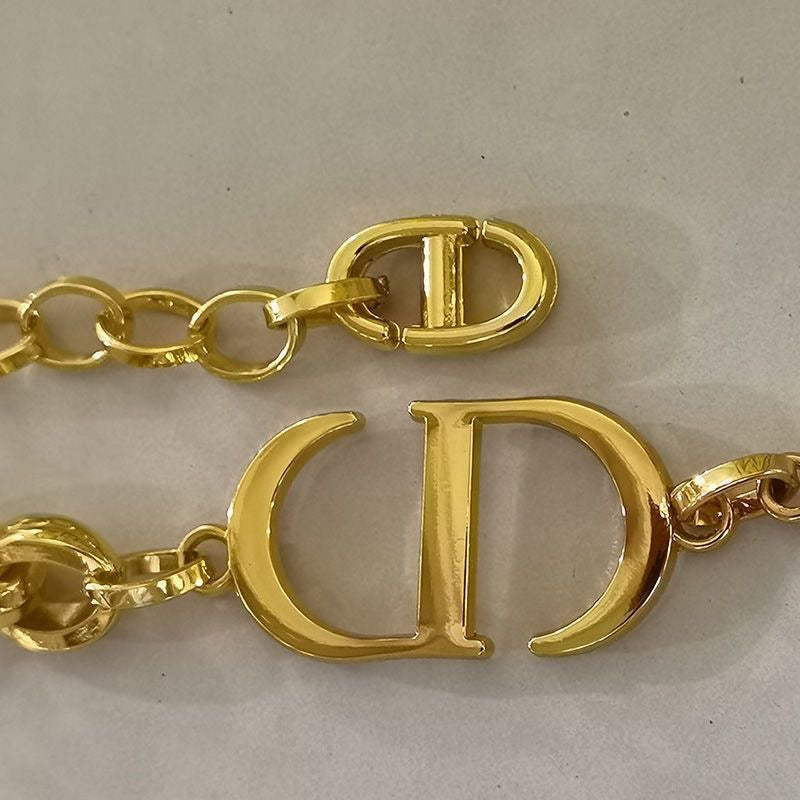 Double Tassel Chain Waist Belt | Gold-Tone