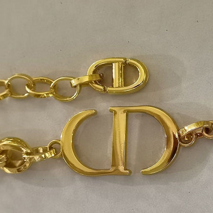 Double Tassel Chain Waist Belt | Gold-Tone